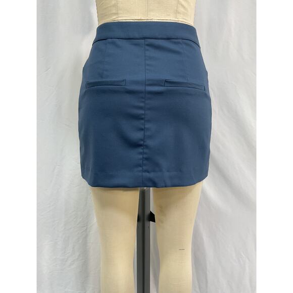 Loulou Studio 'Hornby' Blue Wool Skirt XS - Picture 3 of 5
